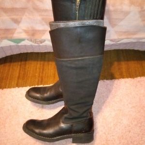 Black dress boots